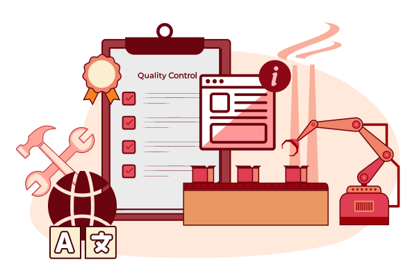 Manufacturing illustration